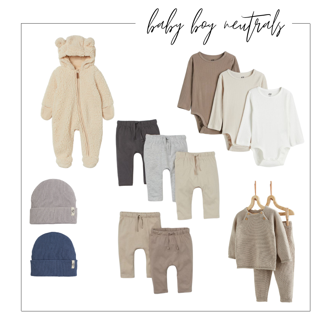 Baby Boy Neutral Wintertime Haul - Wives of the Armed Forces