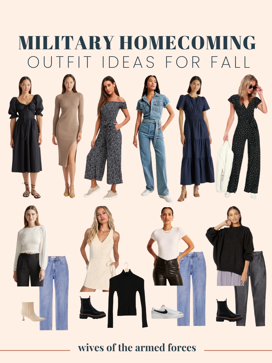 10 Fall Outfits for your Epic Military Homecoming